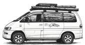 Drawing of Fuji the Delica